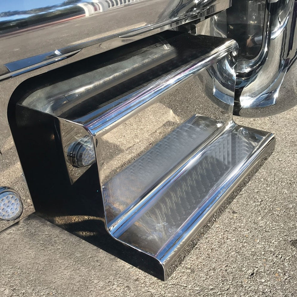 Trux - Peterbilt 304 Stainless Steel Battery & Toolbox Cover Set