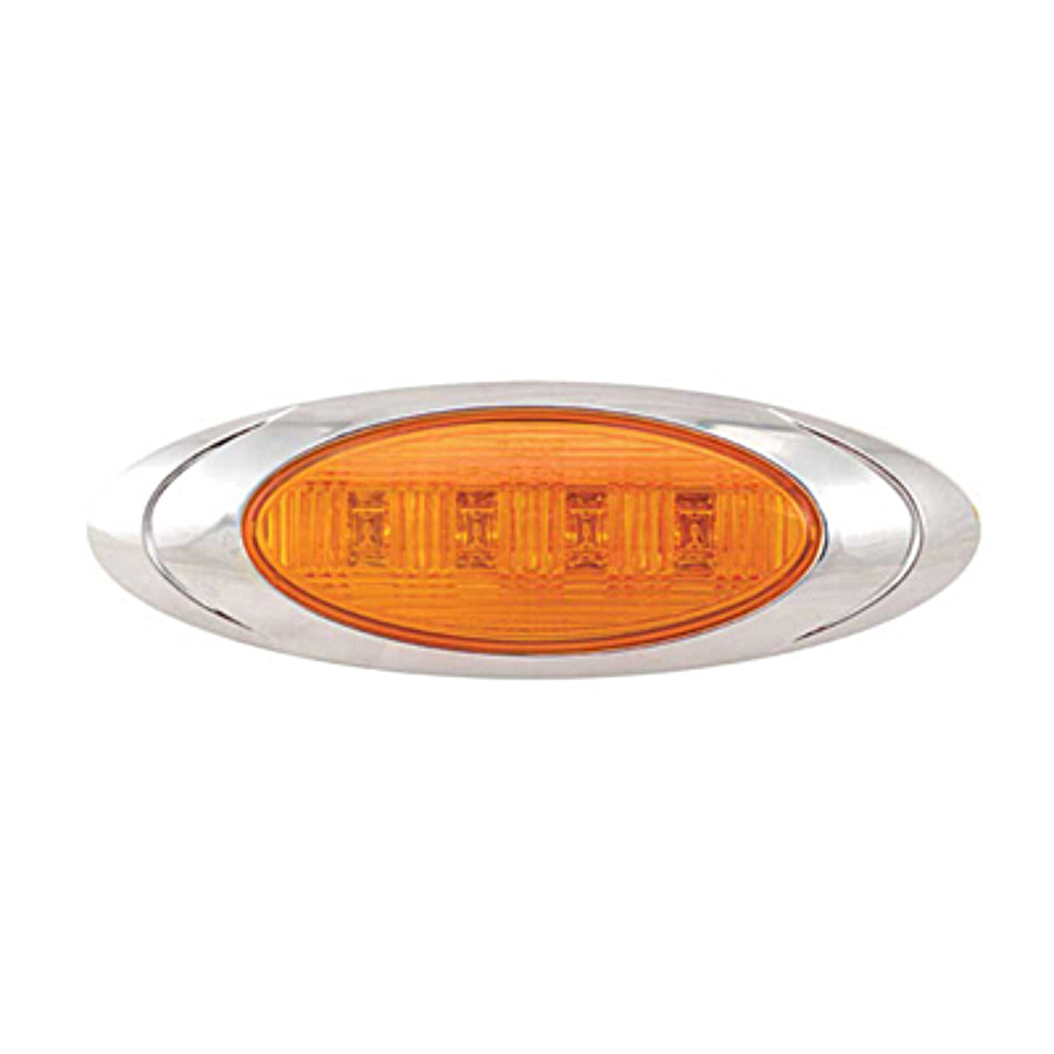 Phoenix Design P1 LED Marker Light M1 Style - Amber LED/Amber Lens