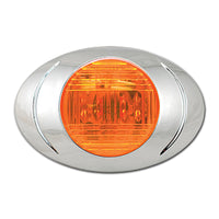 Phoenix Design P3 LED Marker / Clearance Light with .180 Bullet Plugs (Amber or Red Lens)