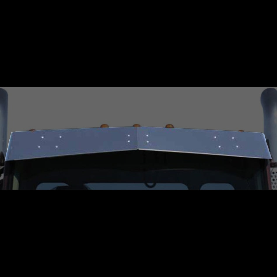 Roadworks - Kenworth T680 or T800 11" Flat Top Blind Mount Visor