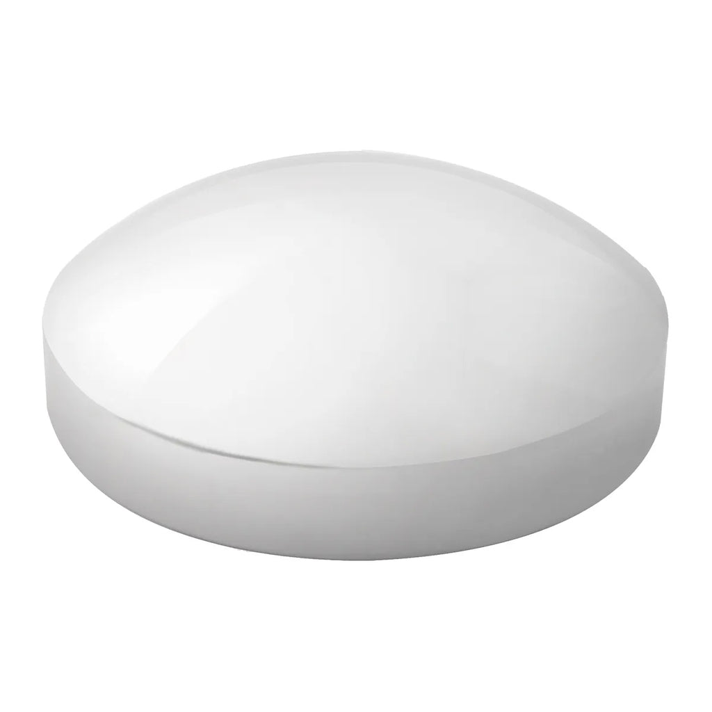 Grand General - Standard Shape Stainless Steel Rear Hub Caps with 1" Side Wall