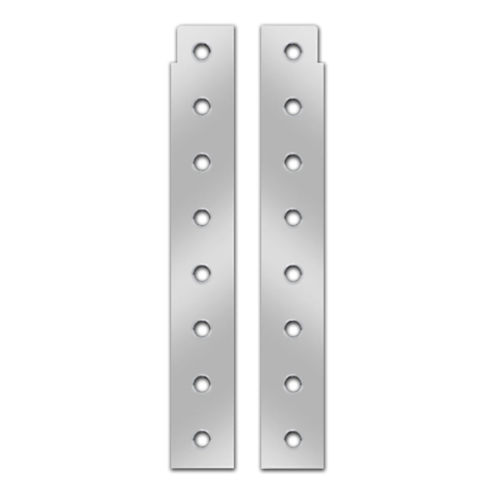 Phoenix Design 15" Multi-Fit Front Air Cleaner Light Panel 8 x 3/4" Holes (Lights not included)