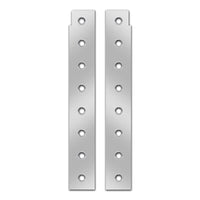 Phoenix Design 15" Multi-Fit Front Air Cleaner Light Panel 8 x 3/4" Holes (Lights not included)