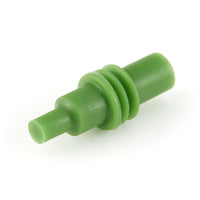 Aptiv 12010300 1-Way Cable Cavity Plug Seal, Round, Green