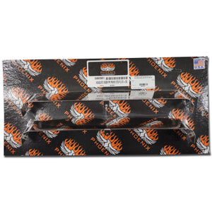 1987+ Peterbilt/Kenworth 4" x 6" Stainless Steel Headlight Visor