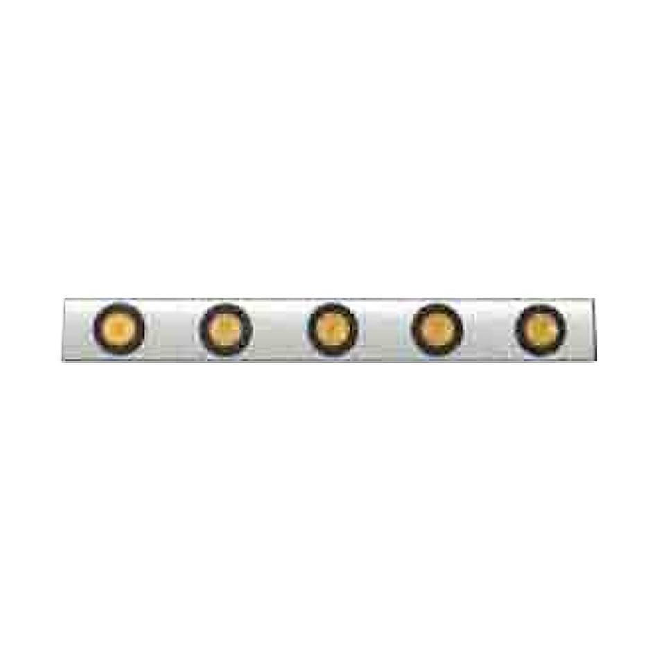 Roadworks 30" Stainless Steel Bar with 5 x 2" Round Light Holes