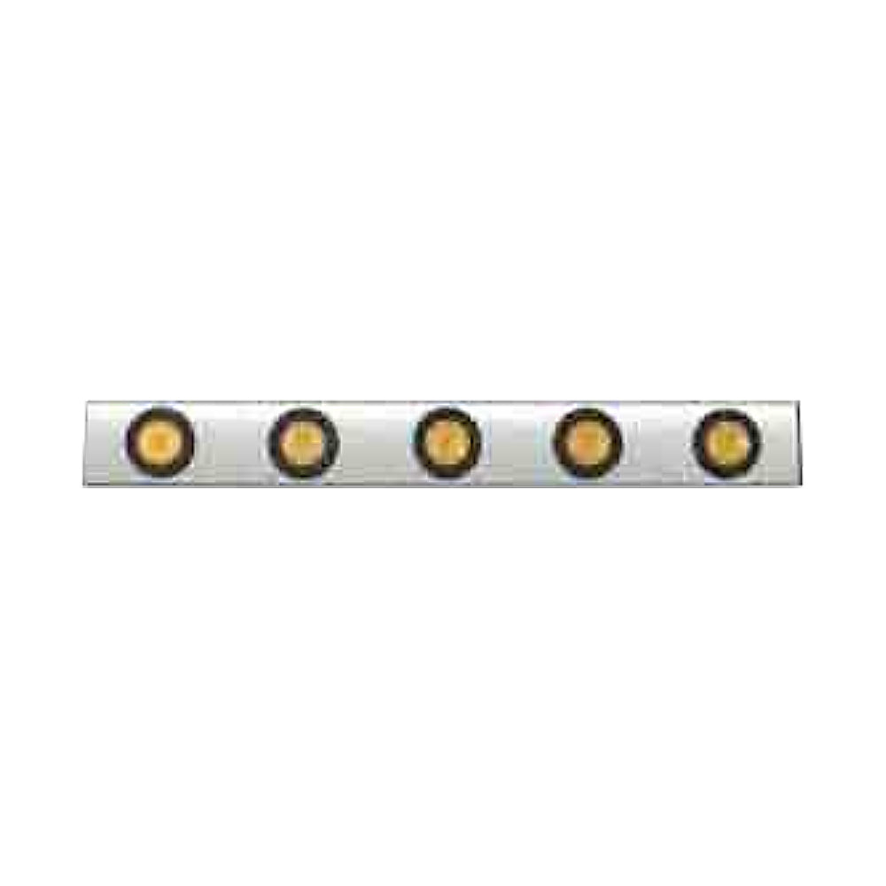 Roadworks 30" Stainless Steel Bar with 5 x 2" Round Light Holes