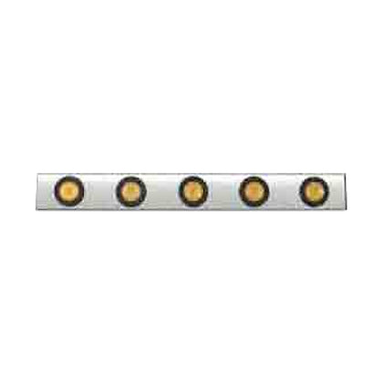 Roadworks 30" Stainless Steel Bar with 5 x 2" Round Light Holes