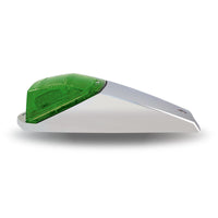 Dual Revolution Amber Marker to Green, Purple or Blue Aux. LED Square Cab Light