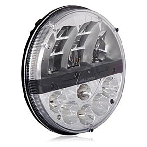 7" Round Dual Beam LED Head Lamp