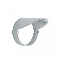 Chrome LED Light Flush Mount Base With or Without a Visor For Grakon 1000 Style Lights