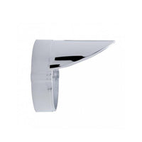 Chrome LED Light Flush Mount Base With or Without a Visor For Grakon 1000 Style Lights