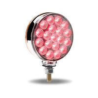 Trux Amber/Red Turn Signal & Marker to Blue Aux. LED Double Face Fender Light