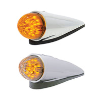 United Pacific 19 LED Bullet Watermelon Grakon 1000 Cab Light Kit - Amber LED/Amber Lens