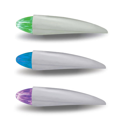 Trux Dual Revolution Amber Marker to Blue or Green Aux. LED Peterbilt Cab Light w Housing