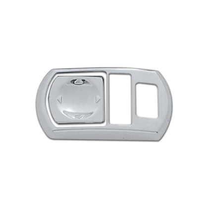United Pacific - Chrome Plastic Mirror Switch Cover For 2006+ Kenworth W900/T800