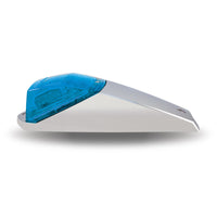 Dual Revolution Amber Marker to Green, Purple or Blue Aux. LED Square Cab Light