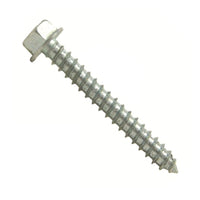 #14 x 1-1/2" Zinc Plated Hex Washer Head Sheet Metal Screw