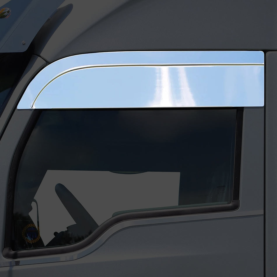 Roadworks Stainless Steel 6" Chop Tops for Kenworth T680/T880