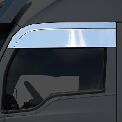 Roadworks Stainless Steel 6" Chop Tops for Kenworth T680/T880