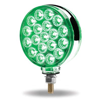 Trux Amber/Red Turn Signal & Marker to Green Aux. LED Double Face Fender Light