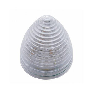 United Pacific 13 LED 2-1/2" Beehive Clearance/Marker Light - Red LED/Clear Lens