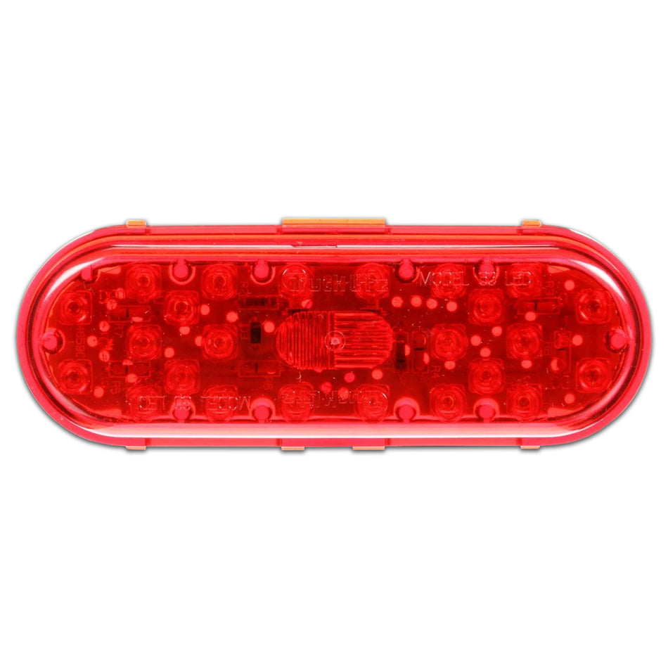 Truck-Lite - 60 Series LED Red Oval 26 Diode Stop/Turn/Tail 12V Light