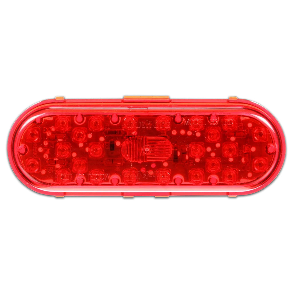 Truck-Lite - 60 Series LED Red Oval 26 Diode Stop/Turn/Tail 12V Light