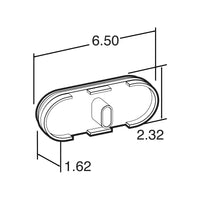 Truck-Lite - 60 Series LED Red Oval 26 Diode Stop/Turn/Tail 12V Light