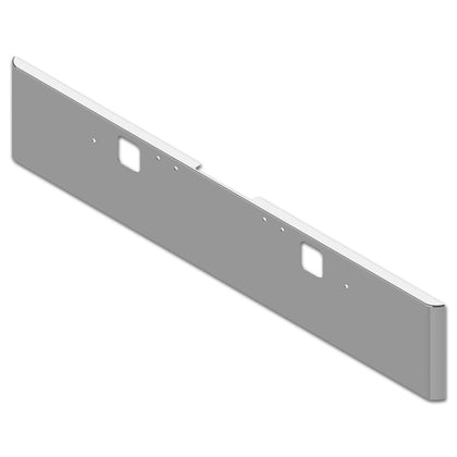 Valley Chrome - 2002-2007 Freightliner Classic 20" Boxed Ends Chrome Bumper