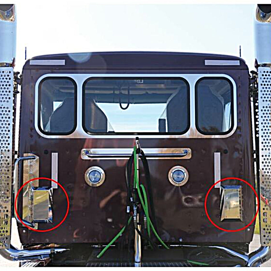 Roadworks Kenworth T680 & T800 Cab Vent Covers
