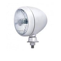 United Pacific Stainless Steel Dummy Spot Light With Clear Lens