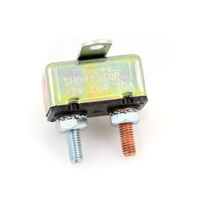 Waytek - Eaton's Bussmann Series 121B20-A2M-KA Shortstop Circuit Breaker, Type I Reset, 20A, 30A, 40A or 50A