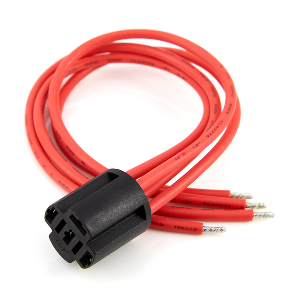Waytek - Round Rocker Switch Connector with 6" Leads