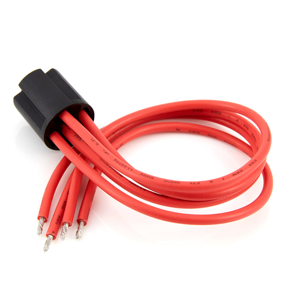 Waytek - Round Rocker Switch Connector with 6" Leads