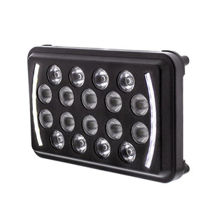 ULTRALIT - 18 High Power LED Rectangular Light With LED Position Light Bar
