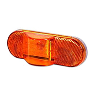 Maxxima - Oval Amber Side Turn / Marker Light