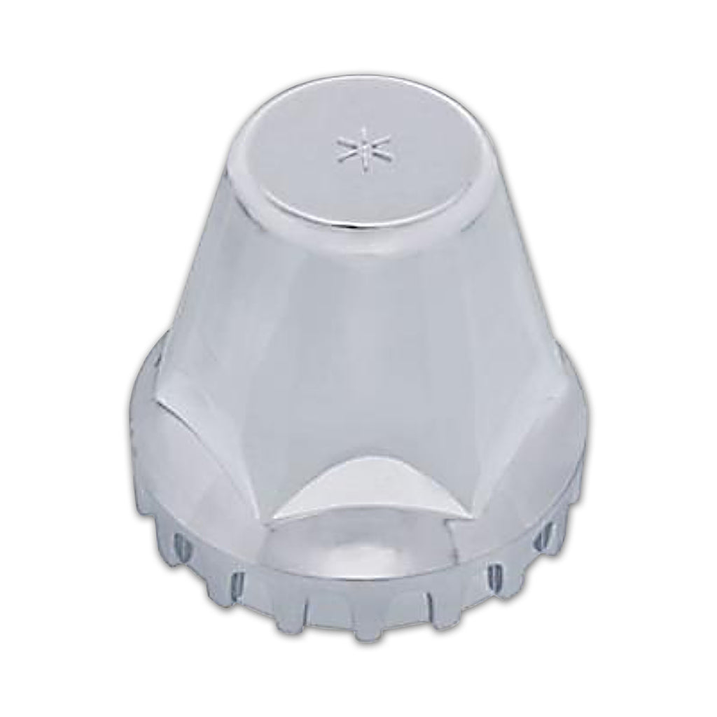 33mm X 2" Chrome Plastic "Low Rider" Nut Cover - Thread-On