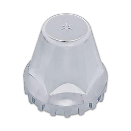 33mm X 2" Chrome Plastic "Low Rider" Nut Cover - Thread-On