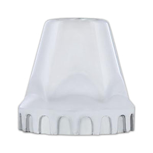 33mm X 2" Chrome Plastic "Low Rider" Nut Cover - Thread-On