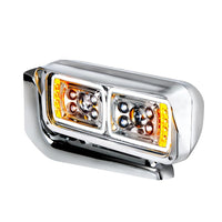 United Pacific 10 LED "Chrome" Headlight w Mount Arm - Passenger or Driver