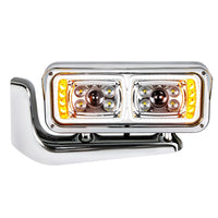 United Pacific 10 LED "Chrome" Headlight w Mount Arm - Passenger or Driver