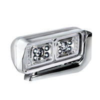 United Pacific 10 LED "Chrome" Headlight w Mount Arm - Passenger or Driver