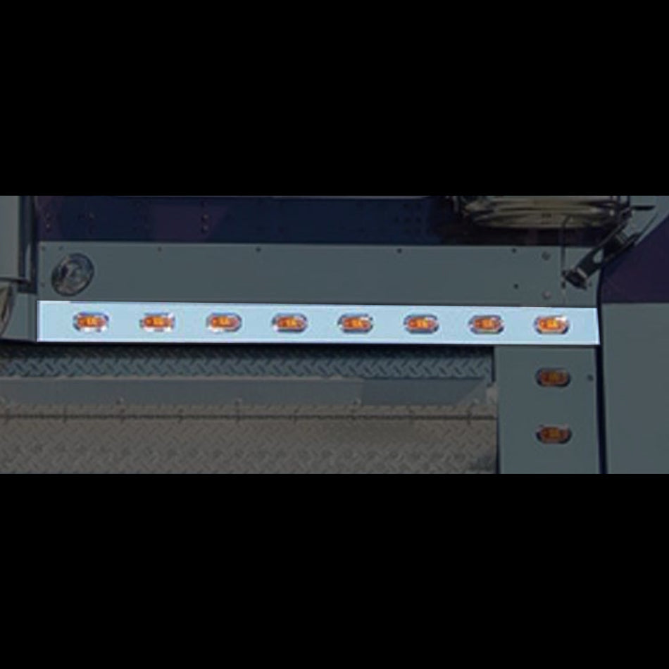 Roadwork's Kenworth W900L 51 Inch Cab Panels w 10 Combo Light Holes