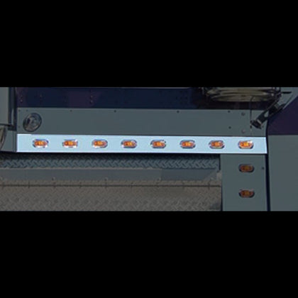 Roadwork's Kenworth W900L 51 Inch Cab Panels w 10 Combo Light Holes