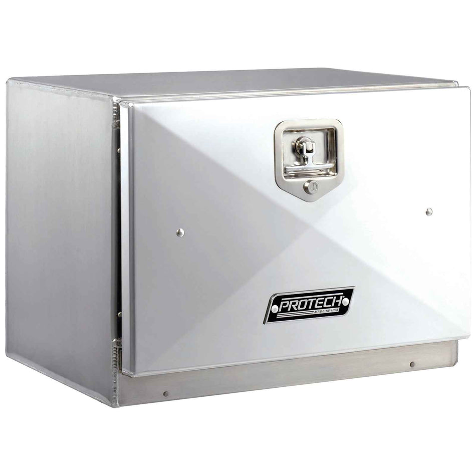 15" x 15" Polished Aluminum Tool Box