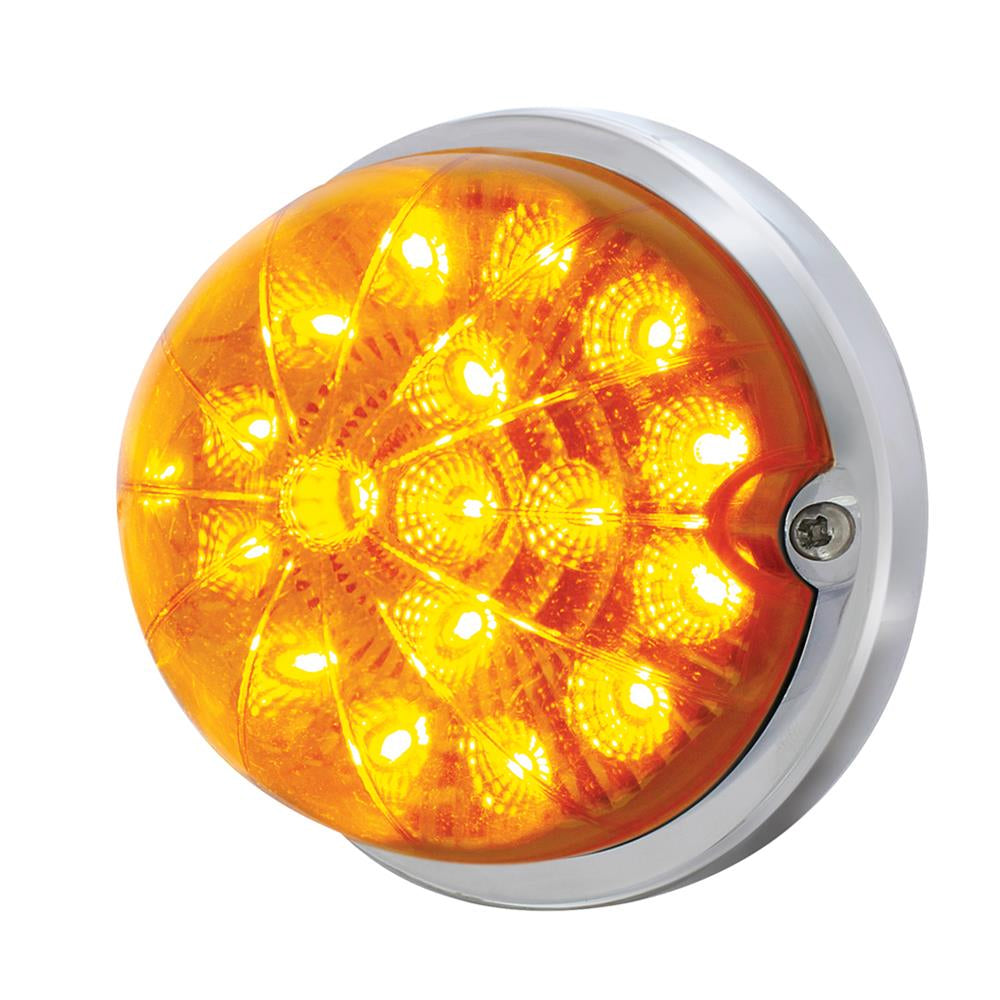 17 LED Dual Function Watermelon Clear Reflector Flush Mount Kit - Amerb LED & Lens