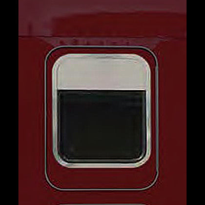Kenworth Sleeper Stainless Steel 6" Chop Top Window Trim