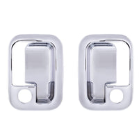 United Pacific Chrome Door Handle Trim Cover Set - Pair (Driver & Passenger)