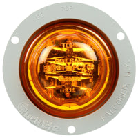 Truck-lite - 10 Series, 2.5" Amber LED Flange Mounted 12V Marker Clearance Light